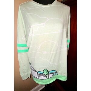 Our‎ Universe Star Wars Naboo Spirit Jersey Long Sleeve Shirt M Green Excellent